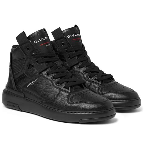 urban street leather sneakers givenchy|givenchy wing high top sneakers.